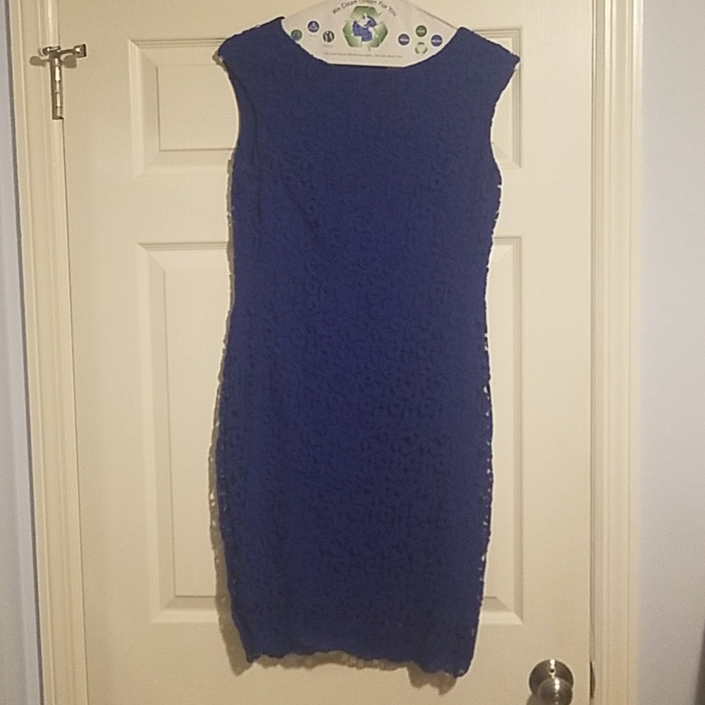 Ralph Lauren Blue Lace Dress